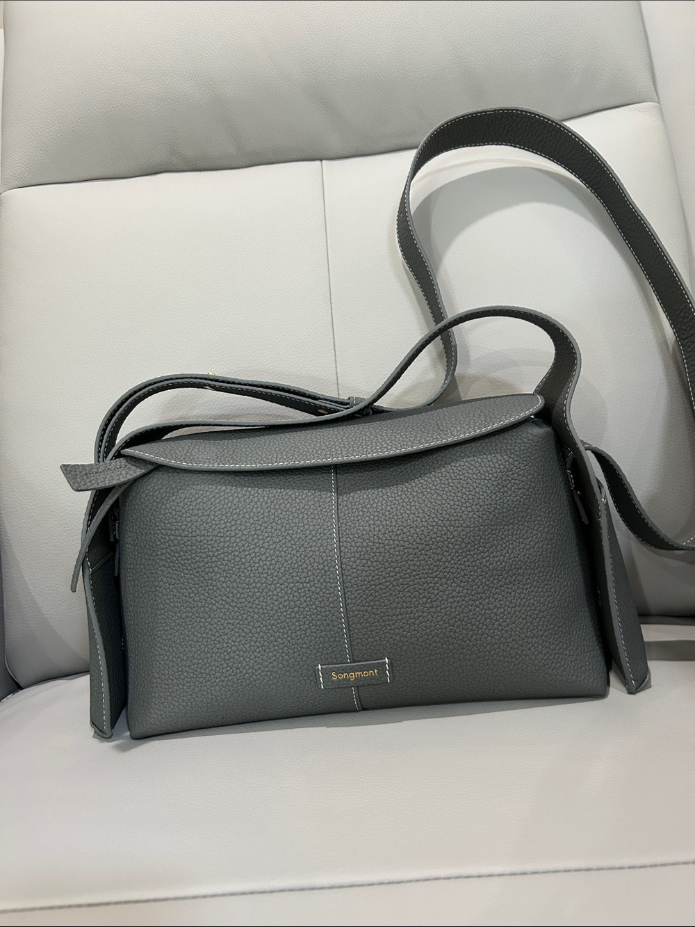 Songmont Medium Drippy Roof Bag - Stardust Leather (Excellent Condition)